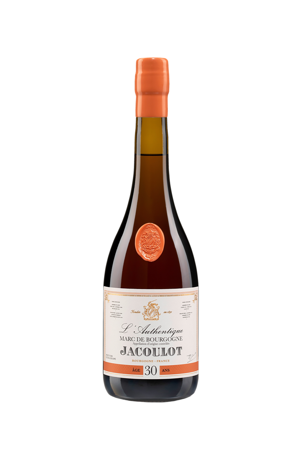 Marc de Bourgogne “Authentique” 30 years old – Maison Jacoulot – Burgundy Spirits