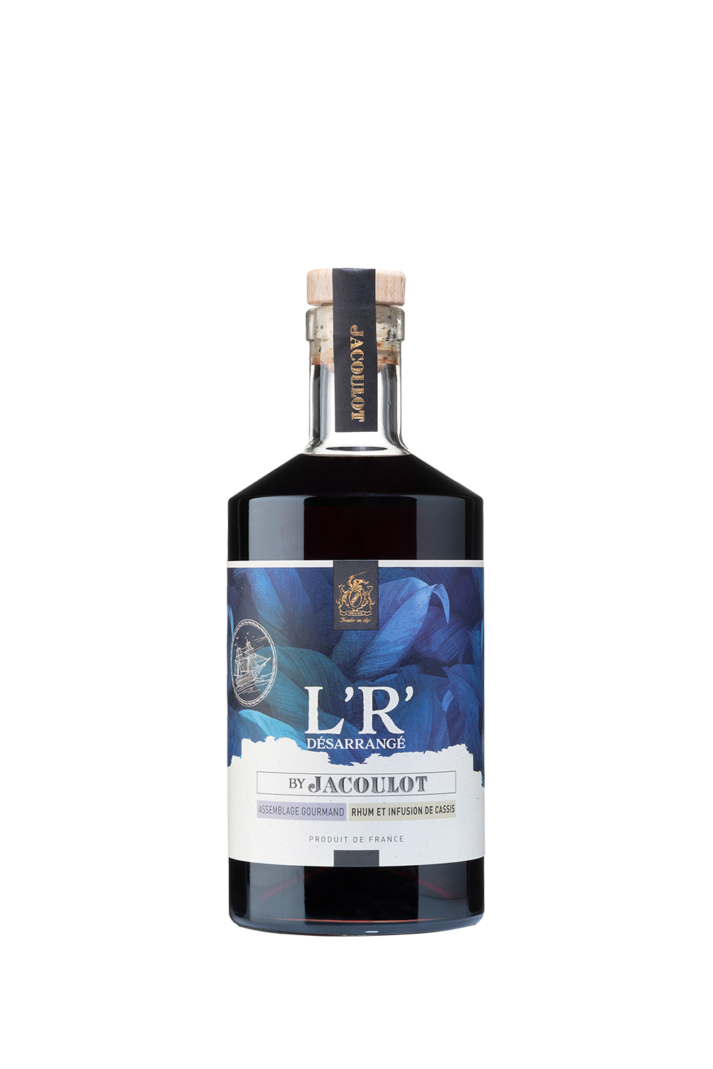 L‘R‘ Désarrangé - Rhum et infusion de Cassis – Maison Jacoulot – Spiritueux Bourgogne