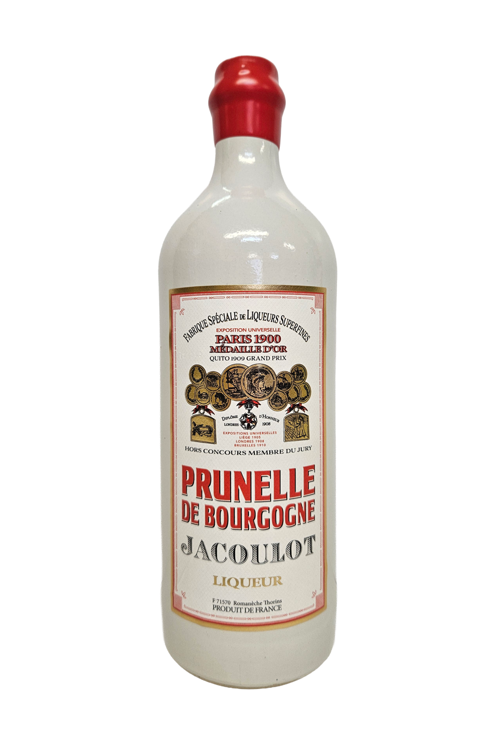 Prunelle de Bourgogne bouteille grès - édition limitée – Maison Jacoulot – Spiritueux Bourgogne
