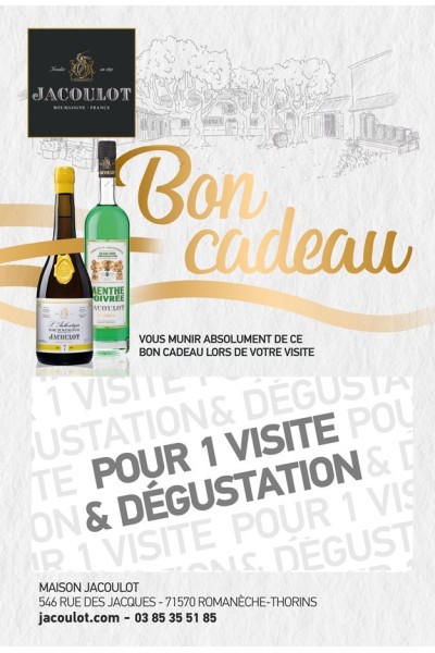 BON CADEAU - VISITE ET DEGUSTATION