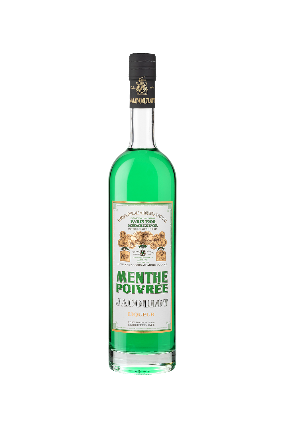 Liqueur de Menthe Poivrée – Maison Jacoulot – Spiritueux Bourgogne