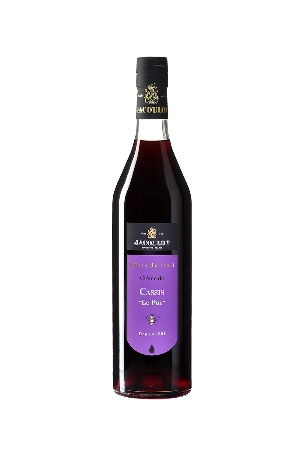 Crème de Cassis "Le Pur" – Maison Jacoulot – Spiritueux Bourgogne