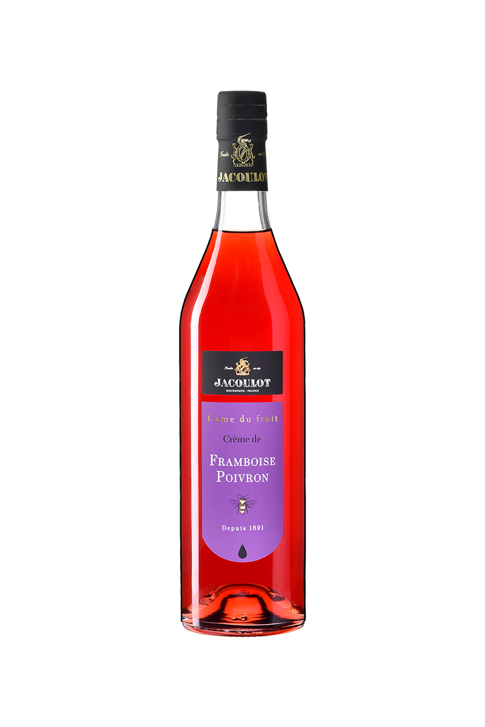 Crème de Framboise Poivron – Maison Jacoulot – Spiritueux Bourgogne