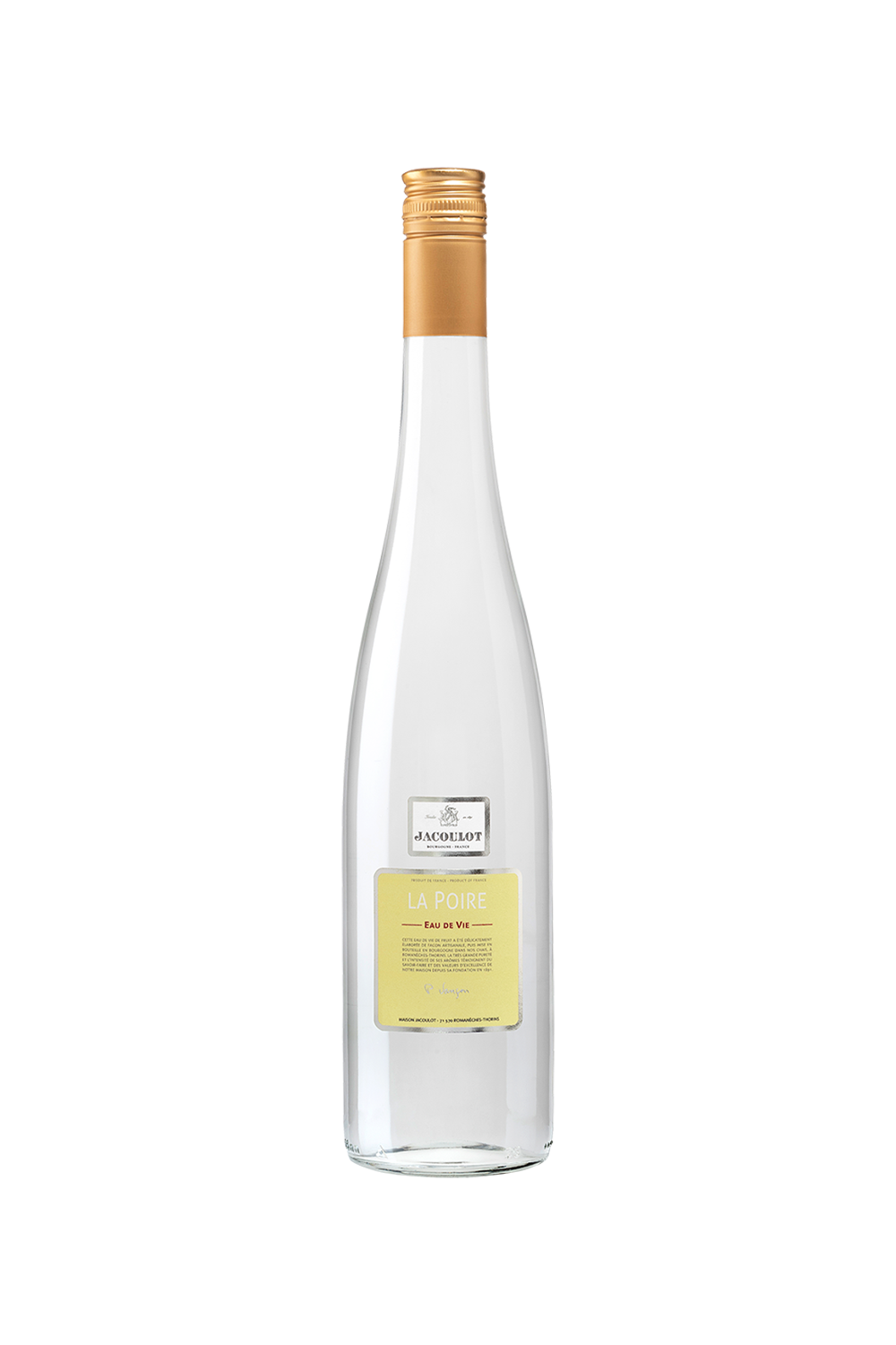 Eau-de-Vie de Poire Williams – Maison Jacoulot – Spiritueux Bourgogne