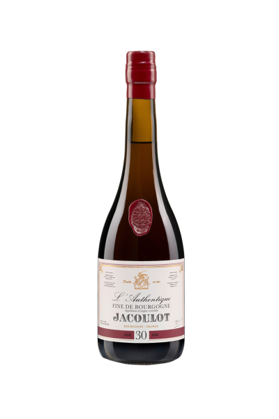 Fine de Bourgogne “Authentique” 30 ans d'âge – Maison Jacoulot – Spiritueux Bourgogne