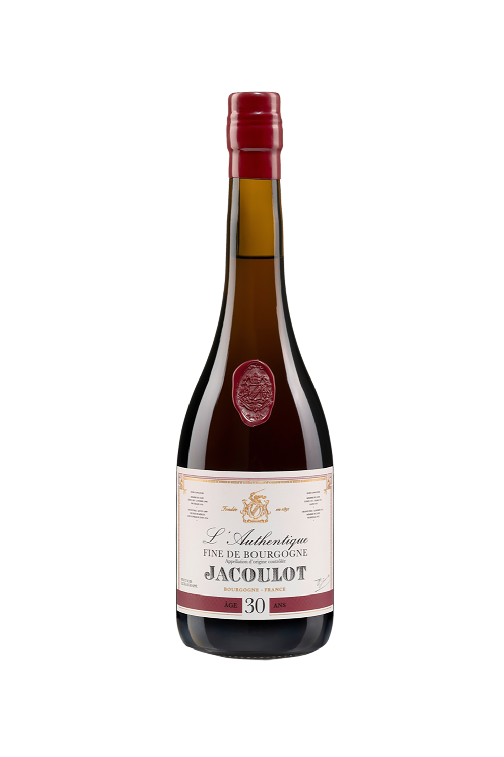 Fine de Bourgogne “Authentique” 30  years old – Maison Jacoulot – Burgundy Spirits