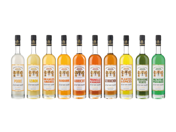 Jacoulot Prestige liqueurs range