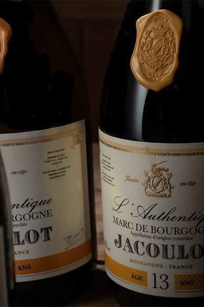 Gamme Authentique des Marcs de Bourgogne Jacoulot